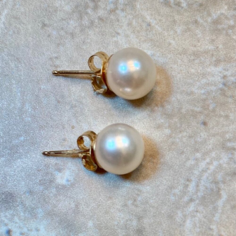 Vintage Pearl Earrings - Union Square Jewelers